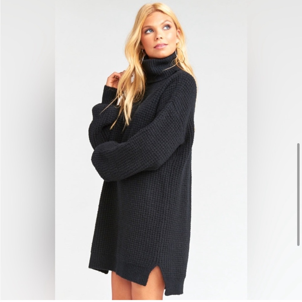 Show me you’re Mumu Chester Knit Sweater Dress
